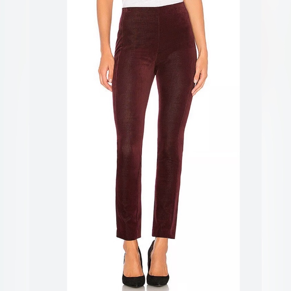 Theory Navalene Casual Velvet Skinny Pant